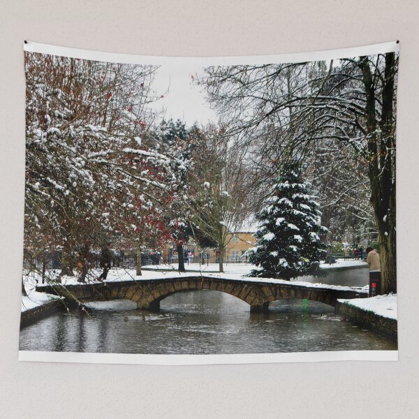Item preview, Bourton on the Water Christmas Tree Cotswolds designed and sold by AndyEvansPhotos.