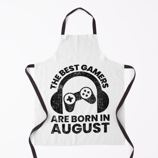 Item preview, The Best Gamers Are Born In August Gamer Birthday idea designed and sold by FNStuff.