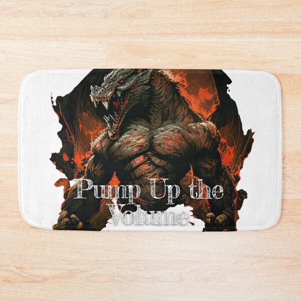 Item preview, Pump Up the VolumeDesignBodybuilding Fitness Gym Workout Exercise Merch Print Design designed and sold by tengamerx.