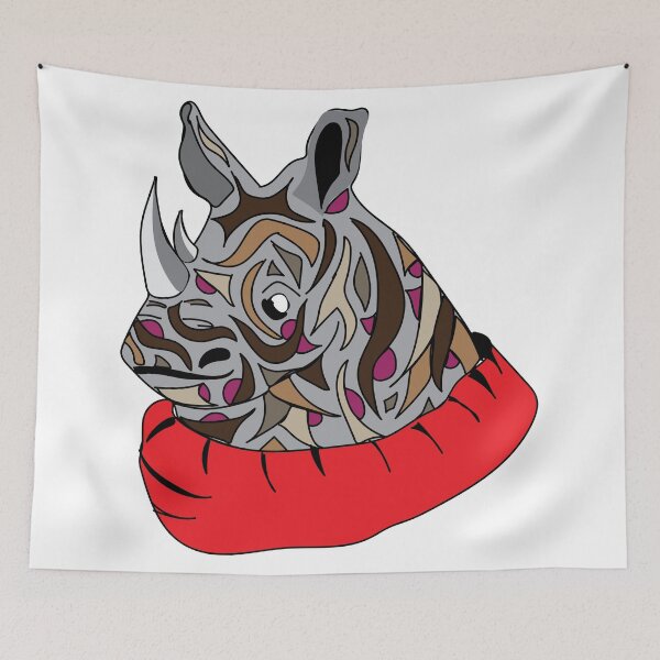 Item preview, Happy Hippy Hippo designed and sold by ubustudio.