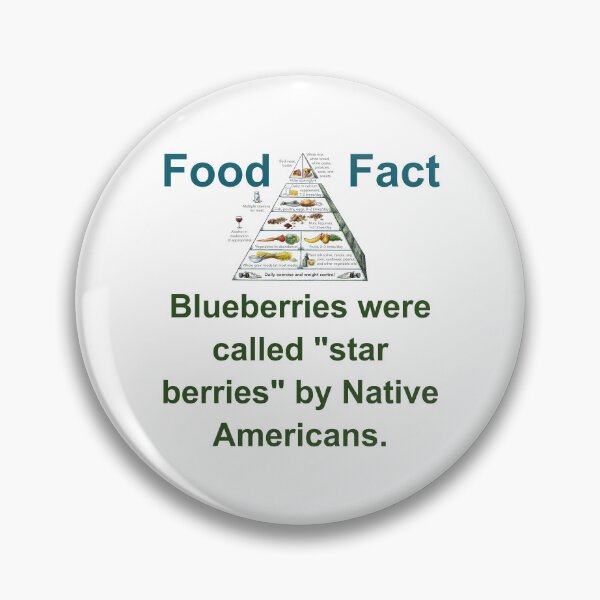 Artikelvorschau, Blueberries Were Called Star Berries - Food Fact entworfen und verkauft von CrankyOldDude.