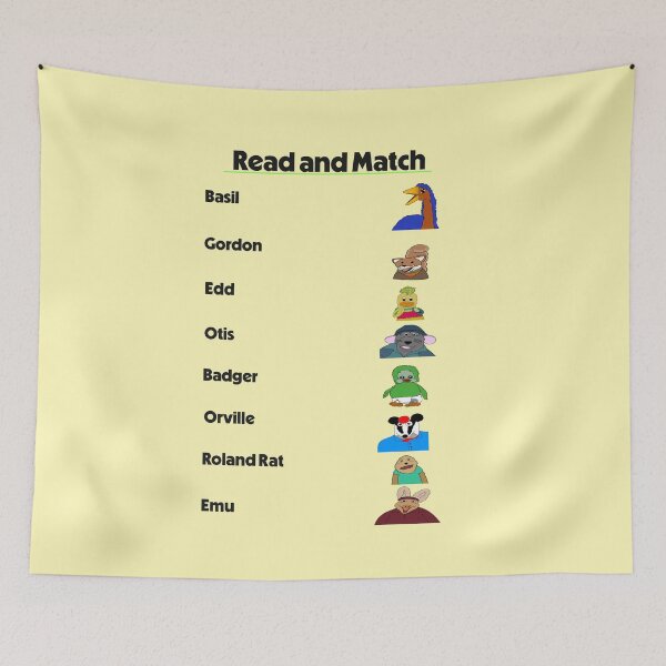 Item preview, Read and Match Nostalgic Puppets 1 designed and sold by GemimaRosaArt.