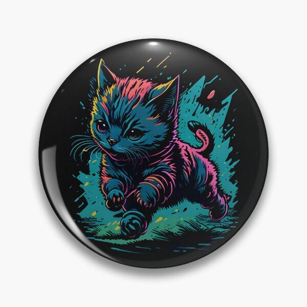 Item preview, Cat-tastic: Adorable Feline - Running - Our Funny & Cute Cat Design designed and sold by Chromatic-Art.