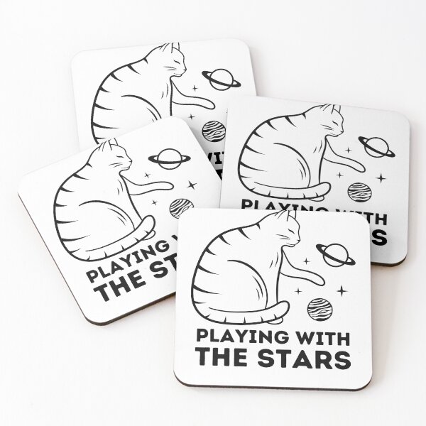 Item preview, Playing With The Stars designed and sold by purrestrial-co.