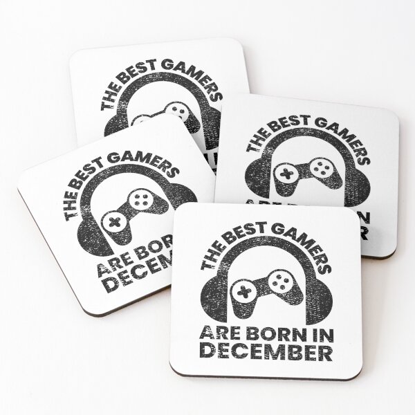 Item preview, The Best Gamers Are Born In December Gamer Birthday idea designed and sold by FNStuff.