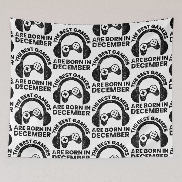 Item preview, The Best Gamers Are Born In December Gamer Birthday idea designed and sold by FNStuff.