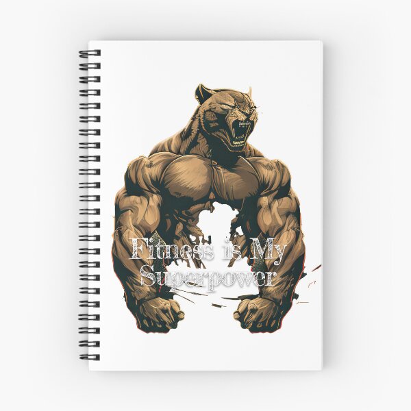 Item preview, Fitness is My SuperpowerDesignBodybuilding Fitness Gym Workout Exercise Merch Print Design designed and sold by tengamerx.