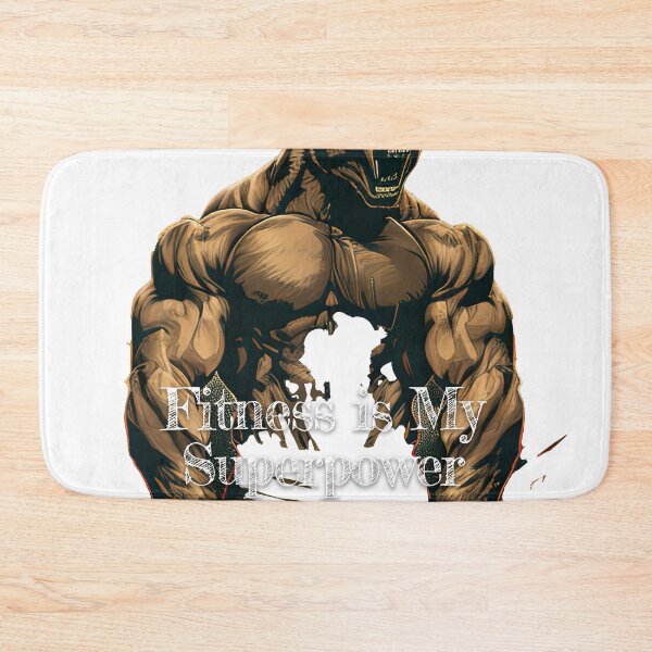 Item preview, Fitness is My SuperpowerDesignBodybuilding Fitness Gym Workout Exercise Merch Print Design designed and sold by tengamerx.