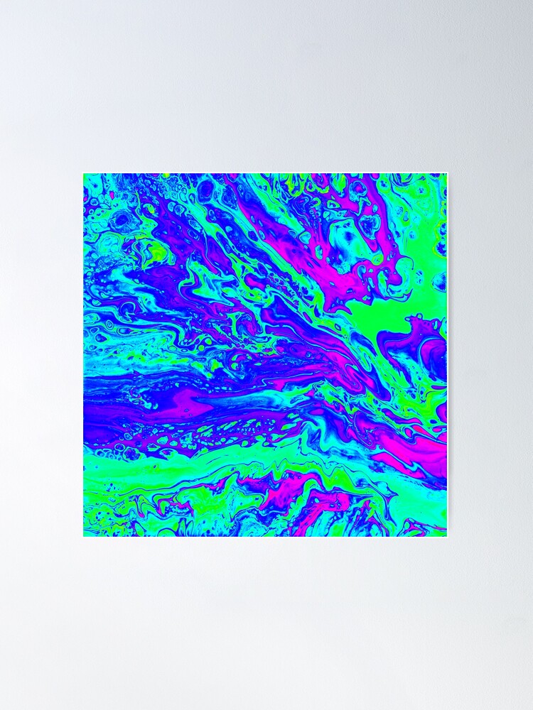 Alternate view of Wavy Poster