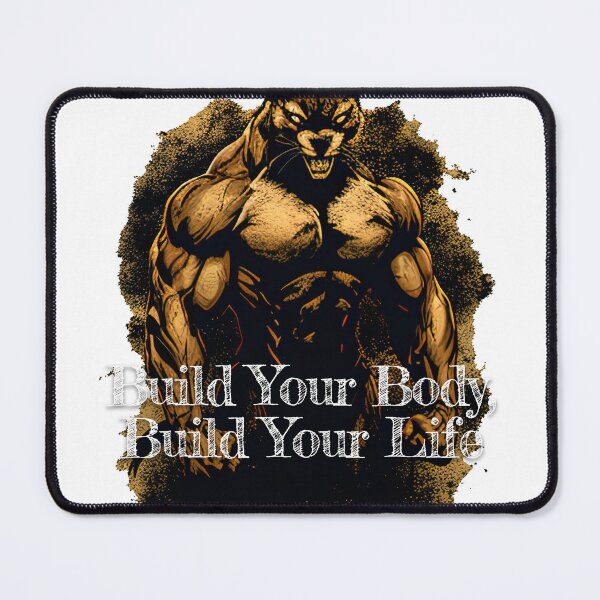 Item preview, Build Your Body, Build Your LifeDesignBodybuilding Fitness Gym Workout Exercise Merch Print Design designed and sold by tengamerx.