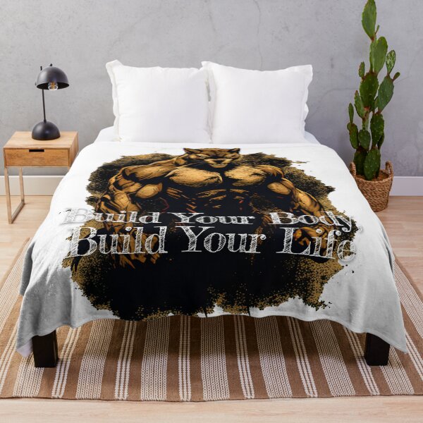 Item preview, Build Your Body, Build Your LifeDesignBodybuilding Fitness Gym Workout Exercise Merch Print Design designed and sold by tengamerx.