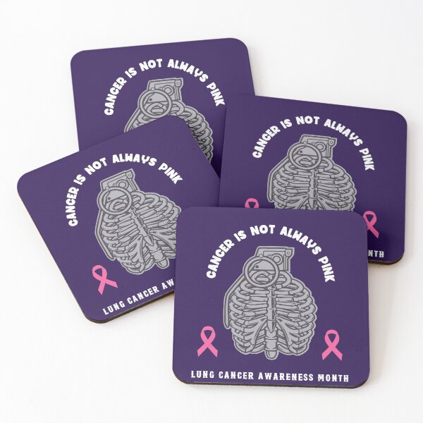 Item preview, Lung Cancer Awareness Month, Cancer is not always Pink designed and sold by Sunnyhova.