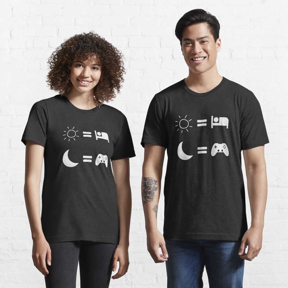 Disover Sleeping by day, Gaming by night | Essential T-Shirt 