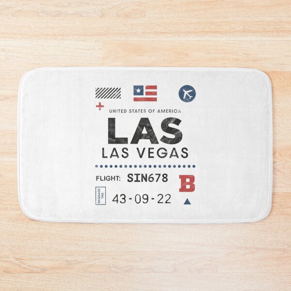 Item preview, Las Vegas airport tag designed and sold by PaulSDesign.