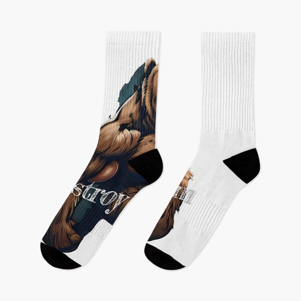 Item preview, Destroy the GymDesignBodybuilding Fitness Gym Workout Exercise Merch Print Design designed and sold by tengamerx.