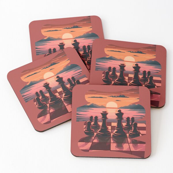 Item preview,  chess retro sunset, chess club, chess game, chess, chess lover, retro sunset, designed and sold by KesDesigns ⭐⭐⭐⭐⭐.