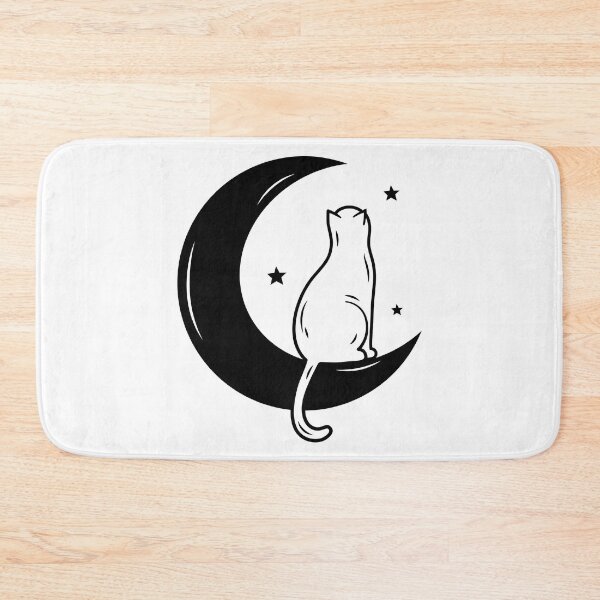 Item preview, Moon Cat designed and sold by purrestrial-co.