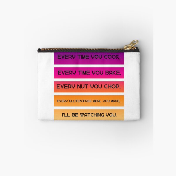 Item preview, Retro Art Print: Every Time You Cook, Bake, and Chop, I'll Be Watching You - Fun Gluten-Free Design with a Touch of 80s Nostalgia for Light Backgrounds. designed and sold by Paul Corps.