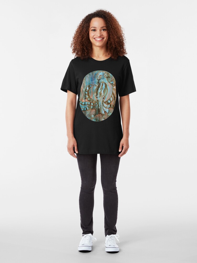 Alternate view of Gilded Creatures Slim Fit T-Shirt