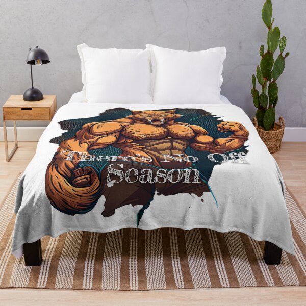 Item preview, There's No Off SeasonDesignBodybuilding Fitness Gym Workout Exercise Merch Print Design designed and sold by tengamerx.