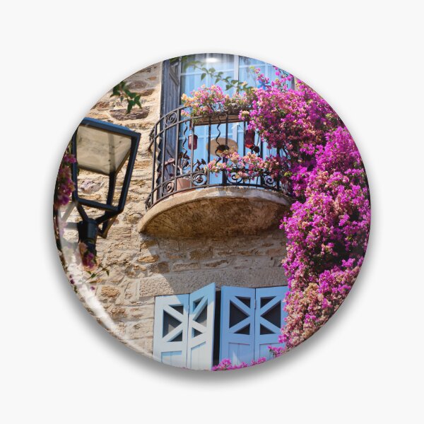 Item preview, A Burst of Colored flowers in Bormes Les Mimosas designed and sold by FotoMahieu.