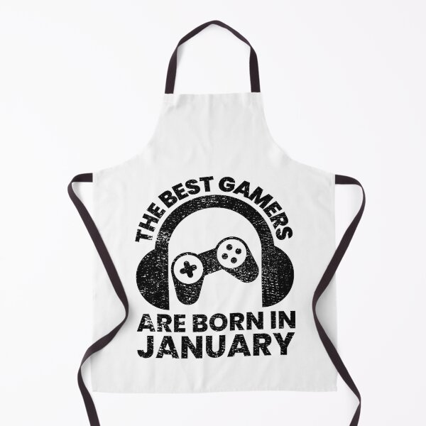 Item preview, The Best Gamers Are Born In January Gamer Birthday idea designed and sold by FNStuff.