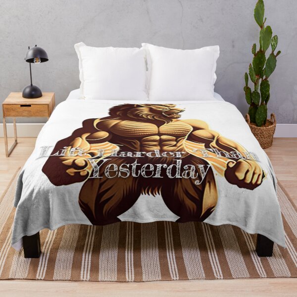 Item preview, Lift Harder Than YesterdayDesignBodybuilding Fitness Gym Workout Exercise Merch Print Design designed and sold by tengamerx.