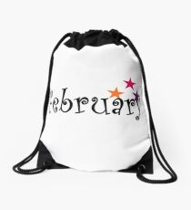 February Drawstring Bag
