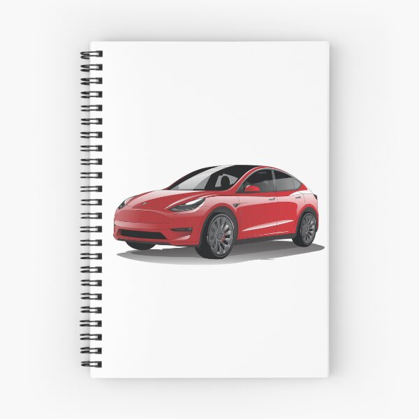 Item preview, Tesla Model Y Original Fan Art serial number: TMY002R designed and sold by valrusc.