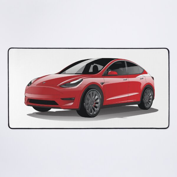 Item preview, Tesla Model Y Original Fan Art serial number: TMY002R designed and sold by valrusc.