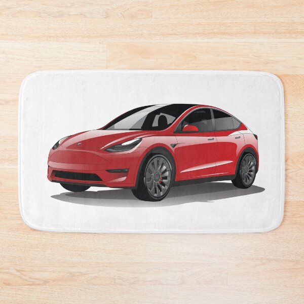 Item preview, Tesla Model Y Original Fan Art serial number: TMY002R designed and sold by valrusc.