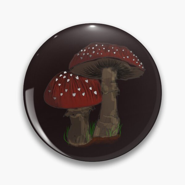 Item preview, Heart Mushroom designed and sold by Bluebananabread.