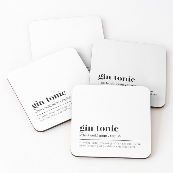 Item preview, Gin tonic minimal definition designed and sold by Giorgiasstore.
