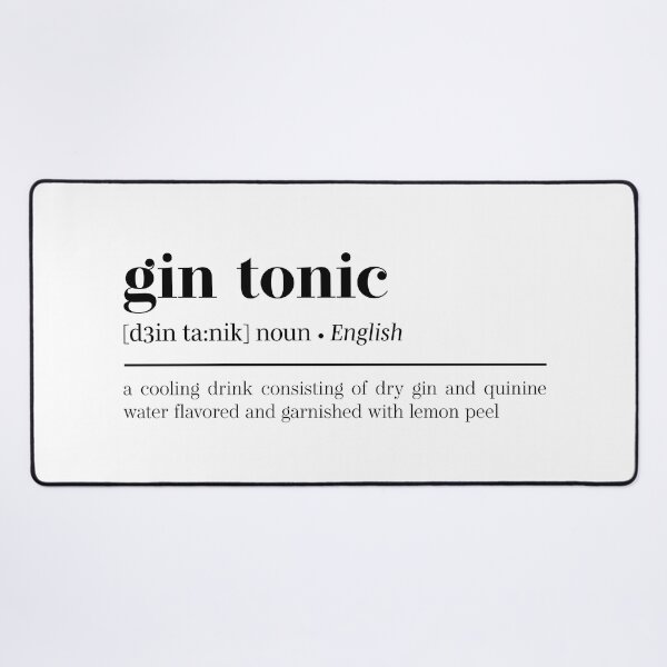 Item preview, Gin tonic minimal definition designed and sold by Giorgiasstore.
