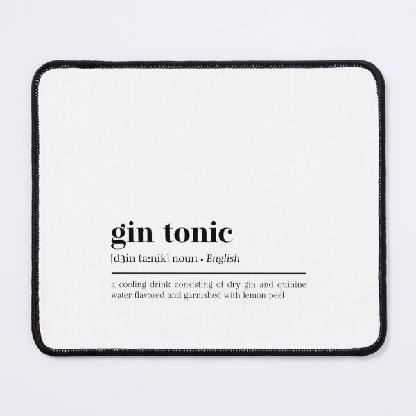 Item preview, Gin tonic minimal definition designed and sold by Giorgiasstore.