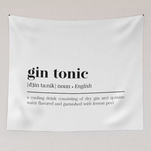 Item preview, Gin tonic definición mínima designed and sold by Giorgiasstore.