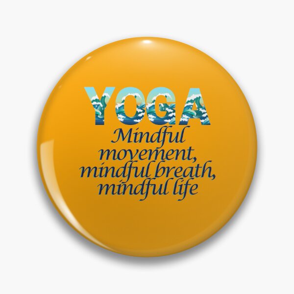 Item preview, Yoga - Mindful Movement, Mindful Breath, Mindful Life: Find Harmony and Balance with this Inspiring Design designed and sold by Katedesignz.