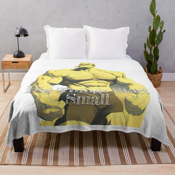 Aperçu de l'œuvre Big Things Start SmallDesignBodybuilding Fitness Gym Workout Exercise Merch Print Design créée et vendue par tengamerx.
