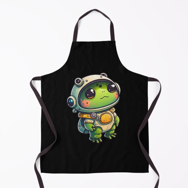 Item preview, Cute Space Frog designed and sold by ultra-cute.