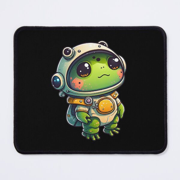 Item preview, Cute Space Frog designed and sold by ultra-cute.