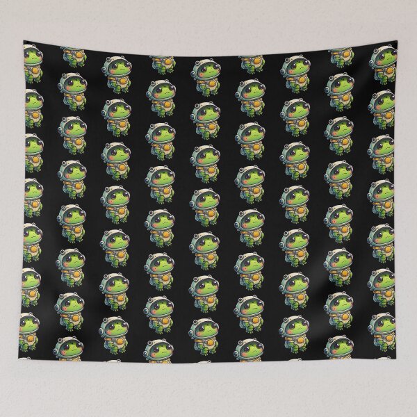 Item preview, Cute Space Frog designed and sold by ultra-cute.