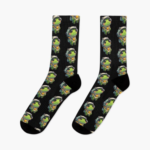 Item preview, Cute Space Frog designed and sold by ultra-cute.