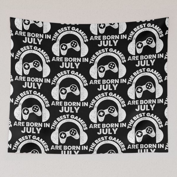 Item preview, The Best Gamers Are Born In July Gamer Birthday idea designed and sold by FNStuff.