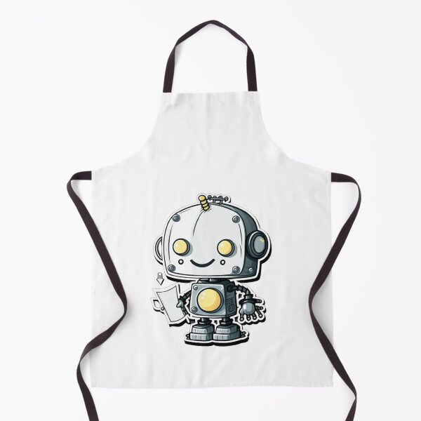 Item preview, Little Cute Robot Holding A Letter – Adorable Tech-Inspired Design Funny Simple Color Kawaii 2D Art Nice Character designed and sold by Robotkovo.