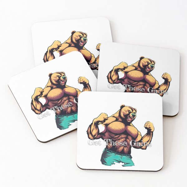 Item preview, Get Those GainsDesignBodybuilding Fitness Gym Workout Exercise Merch Print Design designed and sold by tengamerx.