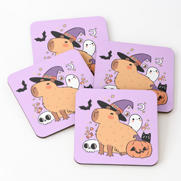 Item preview, Capybara Halloween  designed and sold by Yarafantasyart.