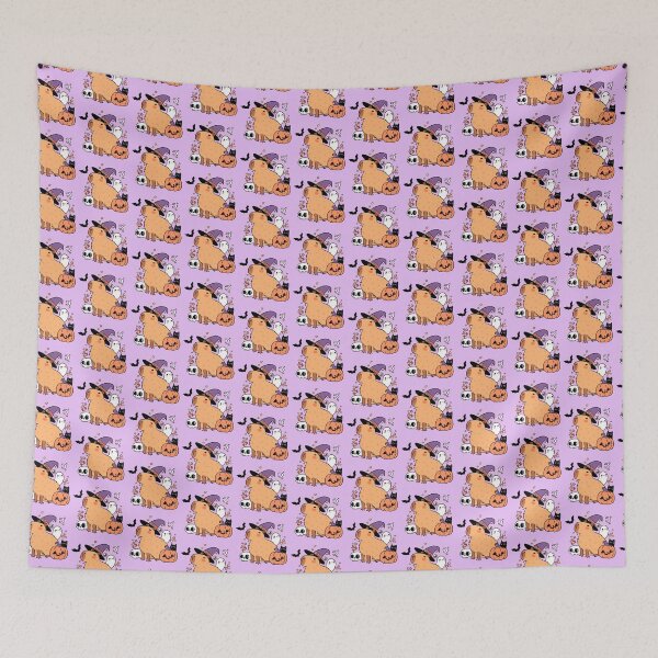 Item preview, Capybara Halloween  designed and sold by Yarafantasyart.