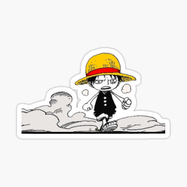 50/100Pcs One Piece Luffy Stickers Anime Sticker Sticker Scrapbooking  Stationery Waterproof Decals for Laptop Suitcase Kid's Toy