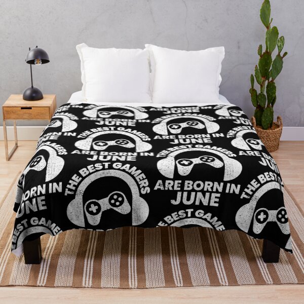 Item preview, The Best Gamers Are Born In June Gamer Birthday idea designed and sold by FNStuff.