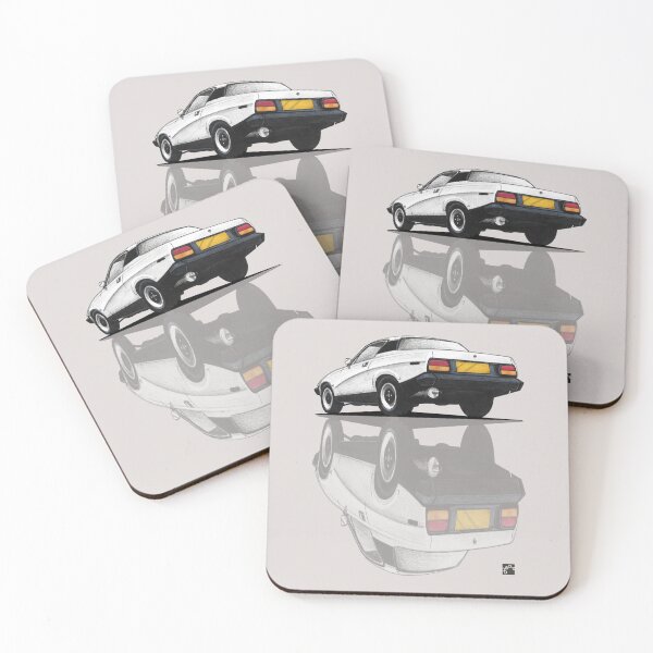 Item preview, Geo3Doodles Triumph TR7 (reflect) Doodle designed and sold by Geo3doodles.